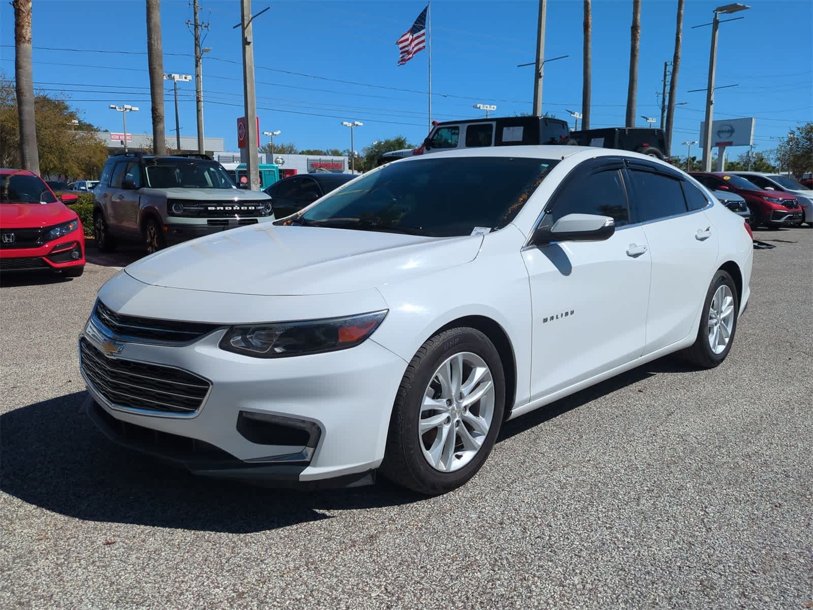 Used 2018 Chevrolet Malibu 1LT with VIN 1G1ZD5ST8JF159193 for sale in Tampa, FL