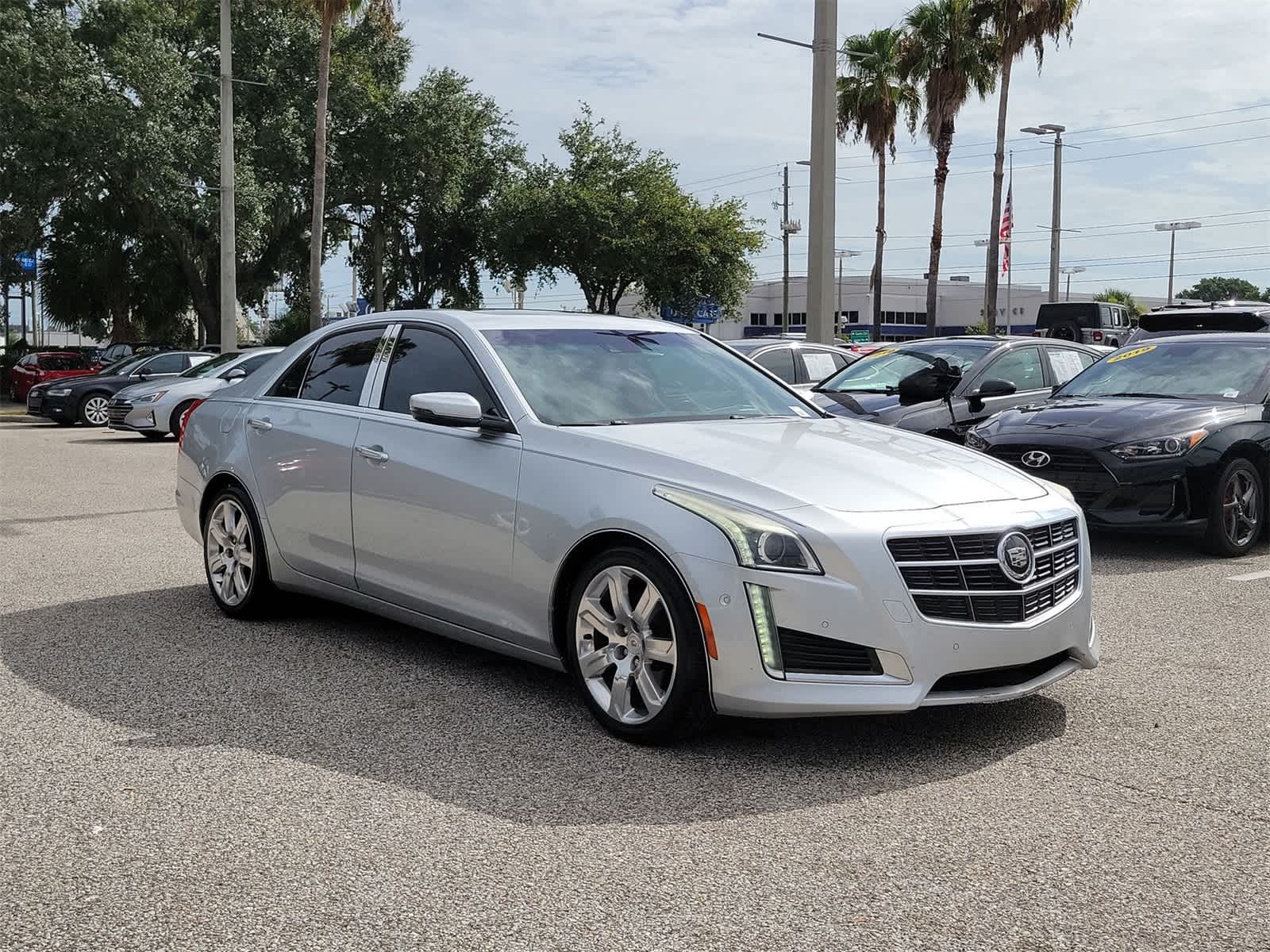 Used 2014 Cadillac CTS Sedan Premium Collection with VIN 1G6AT5S30E0196712 for sale in Tampa, FL