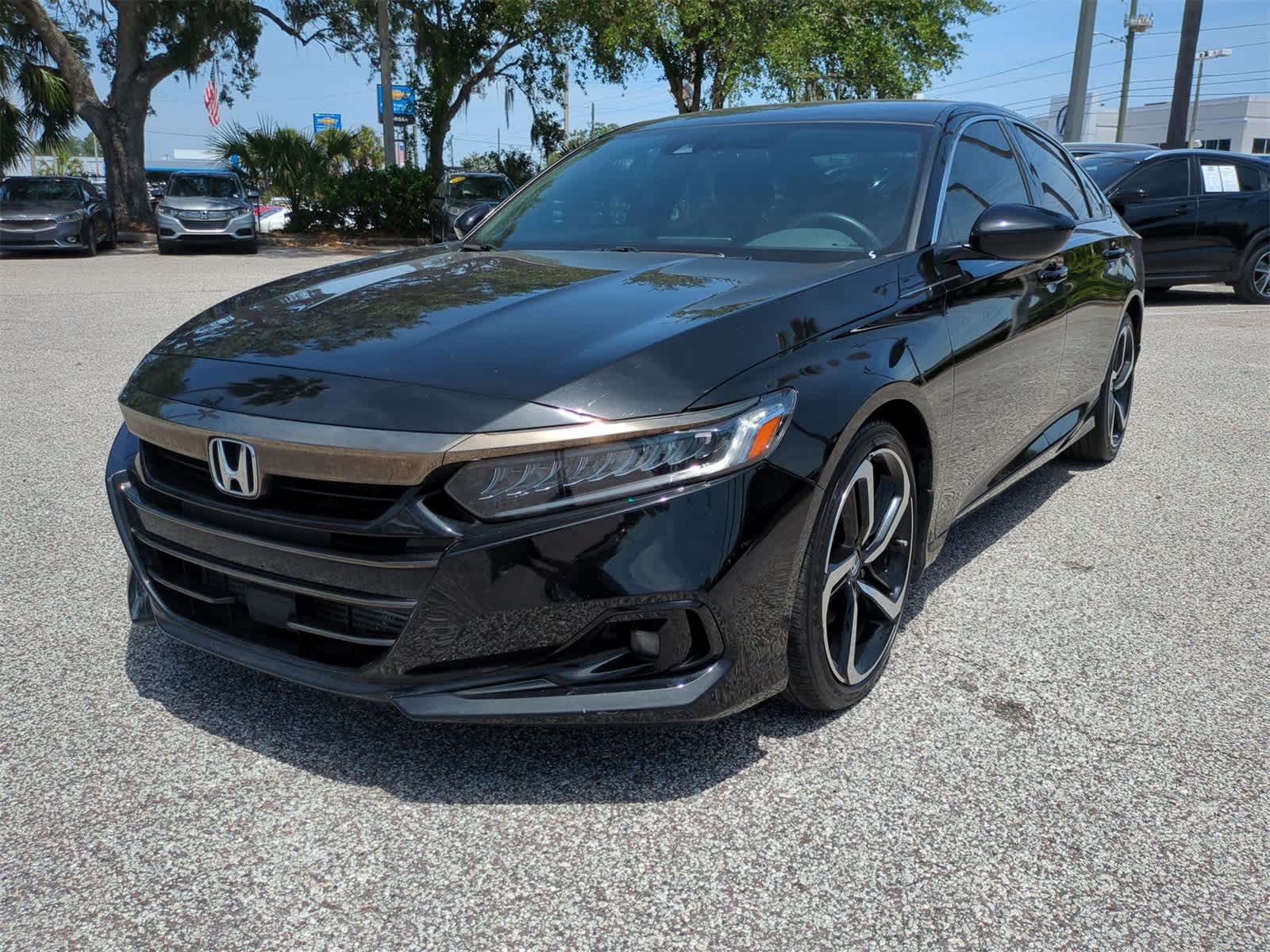 Certified 2022 Honda Accord Sport with VIN 1HGCV1F30NA114413 for sale in Tampa, FL
