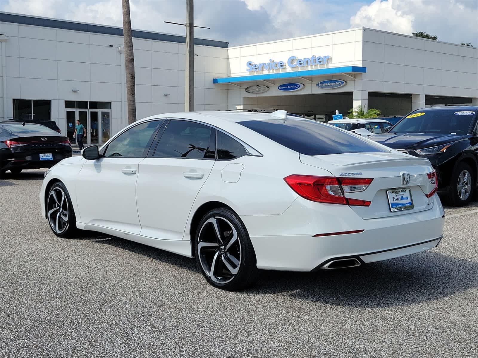 Used 2018 Honda Accord Sport with VIN 1HGCV1F35JA085551 for sale in Tampa, FL