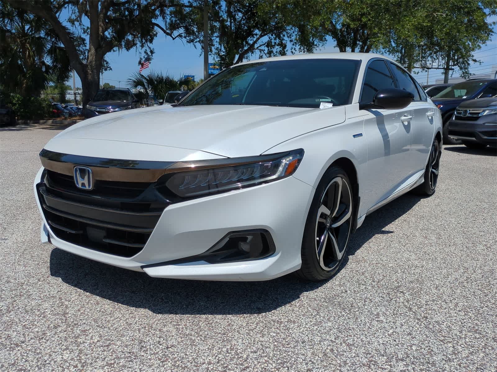 Certified 2022 Honda Accord Hybrid Sport with VIN 1HGCV3F20NA021572 for sale in Tampa, FL