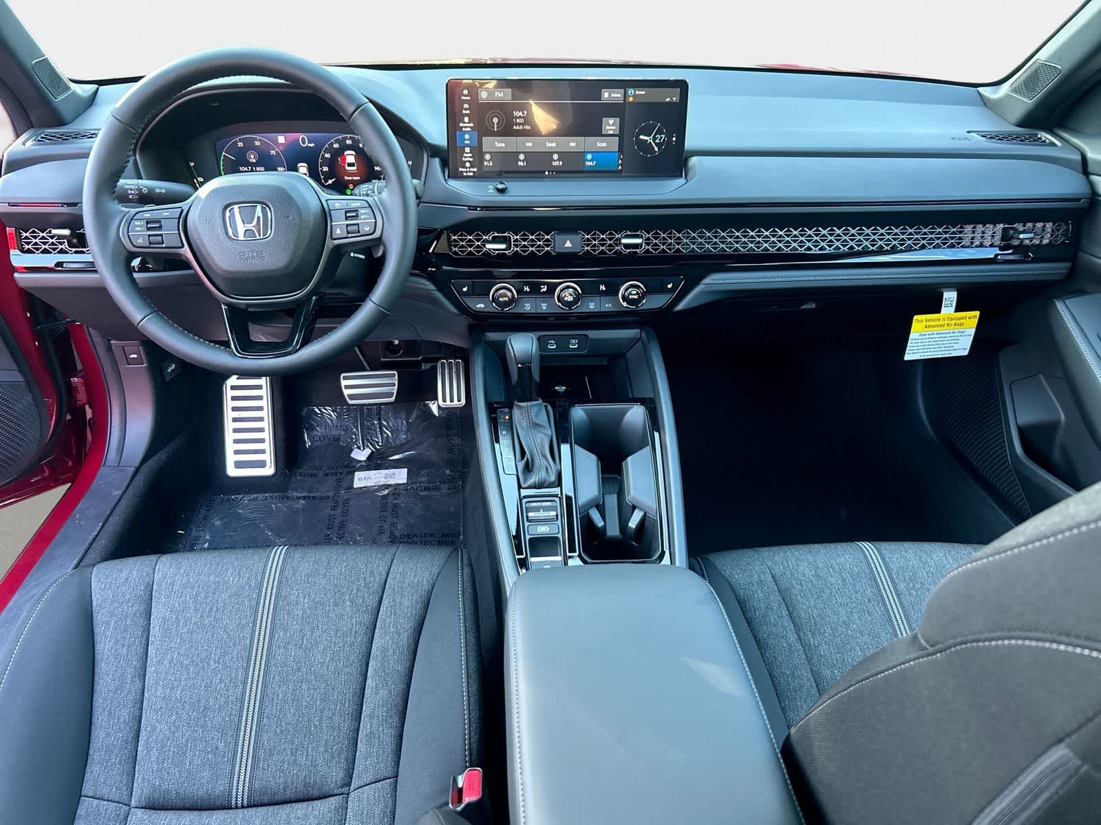 New Radiant Red Metallic 2025 Honda Accord Hybrid Sport for Sale