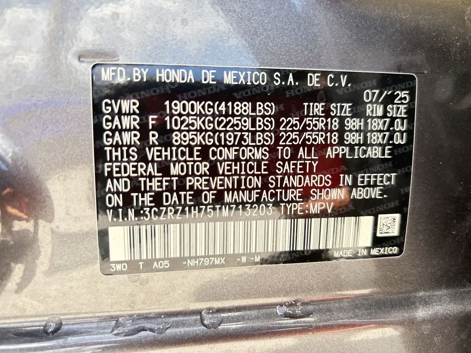 3CZRZ1H75TM713203