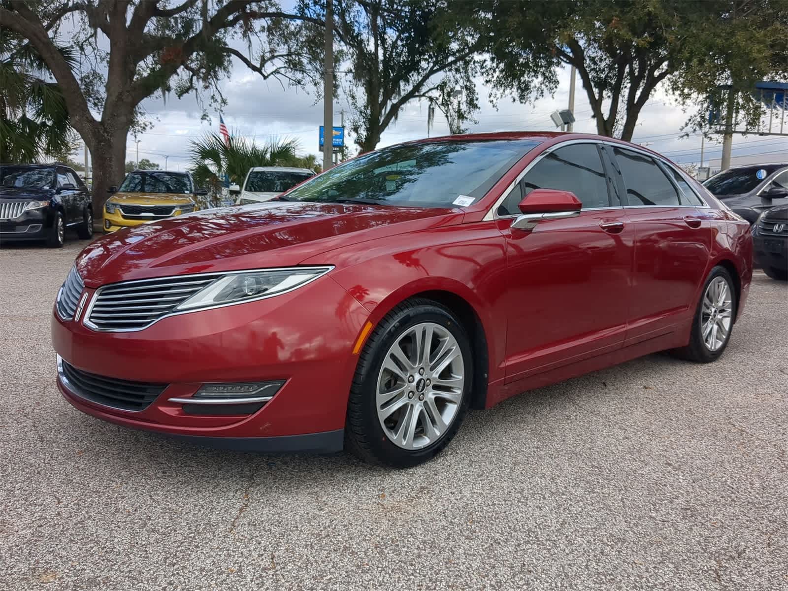 Used 2014 Lincoln MKZ Base with VIN 3LN6L2G90ER830062 for sale in Tampa, FL