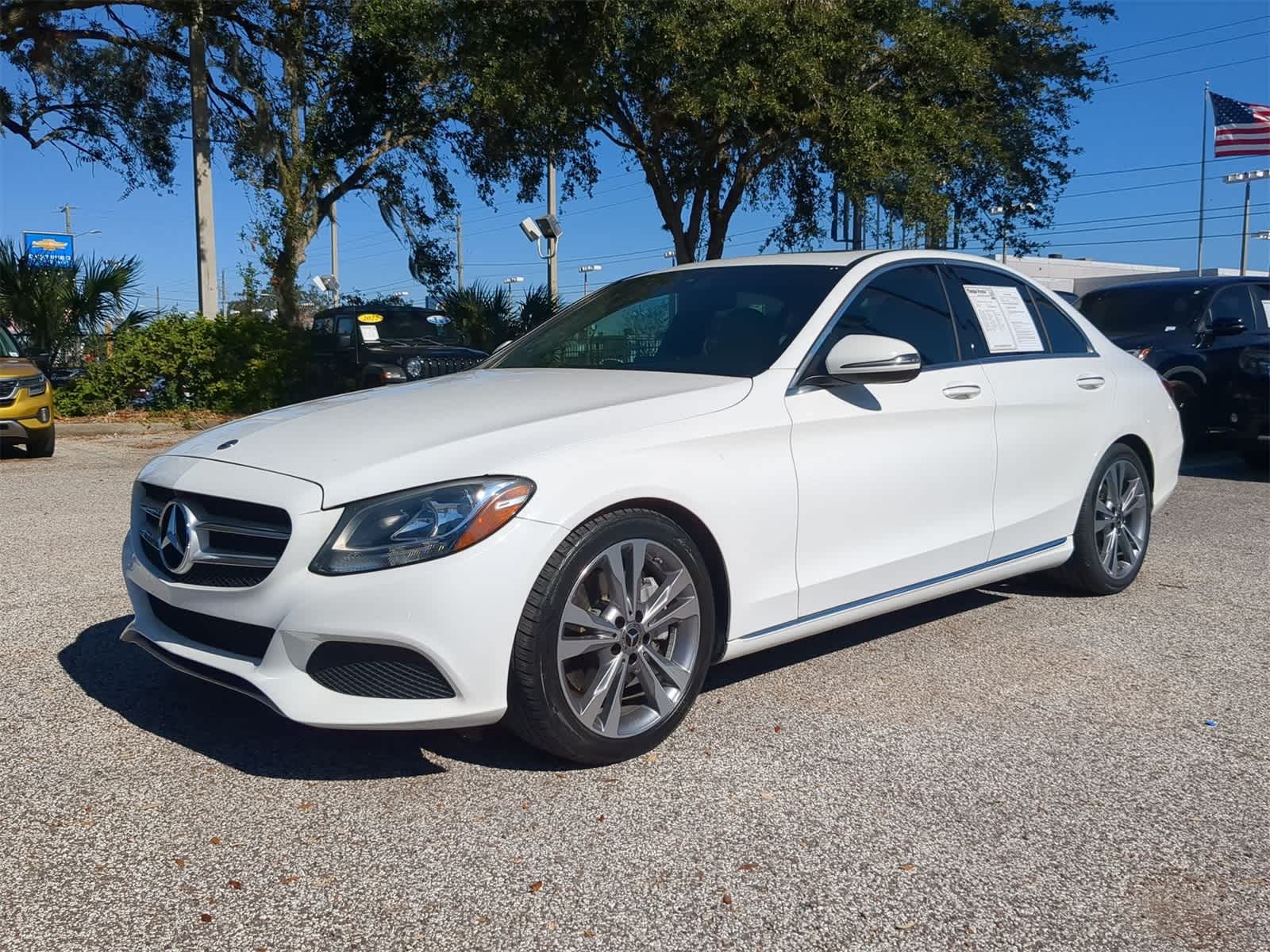 Used 2018 Mercedes-Benz C-Class Sedan C300 with VIN 55SWF4JB5JU279107 for sale in Tampa, FL