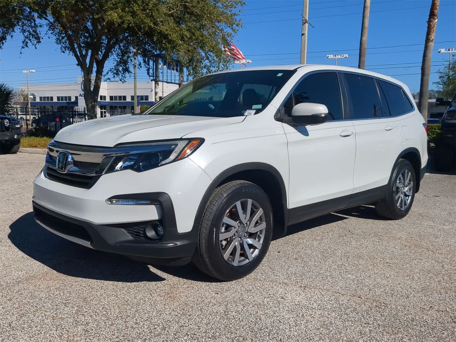 Used 2021 Honda Pilot EX-L with VIN 5FNYF5H56MB042937 for sale in Tampa, FL