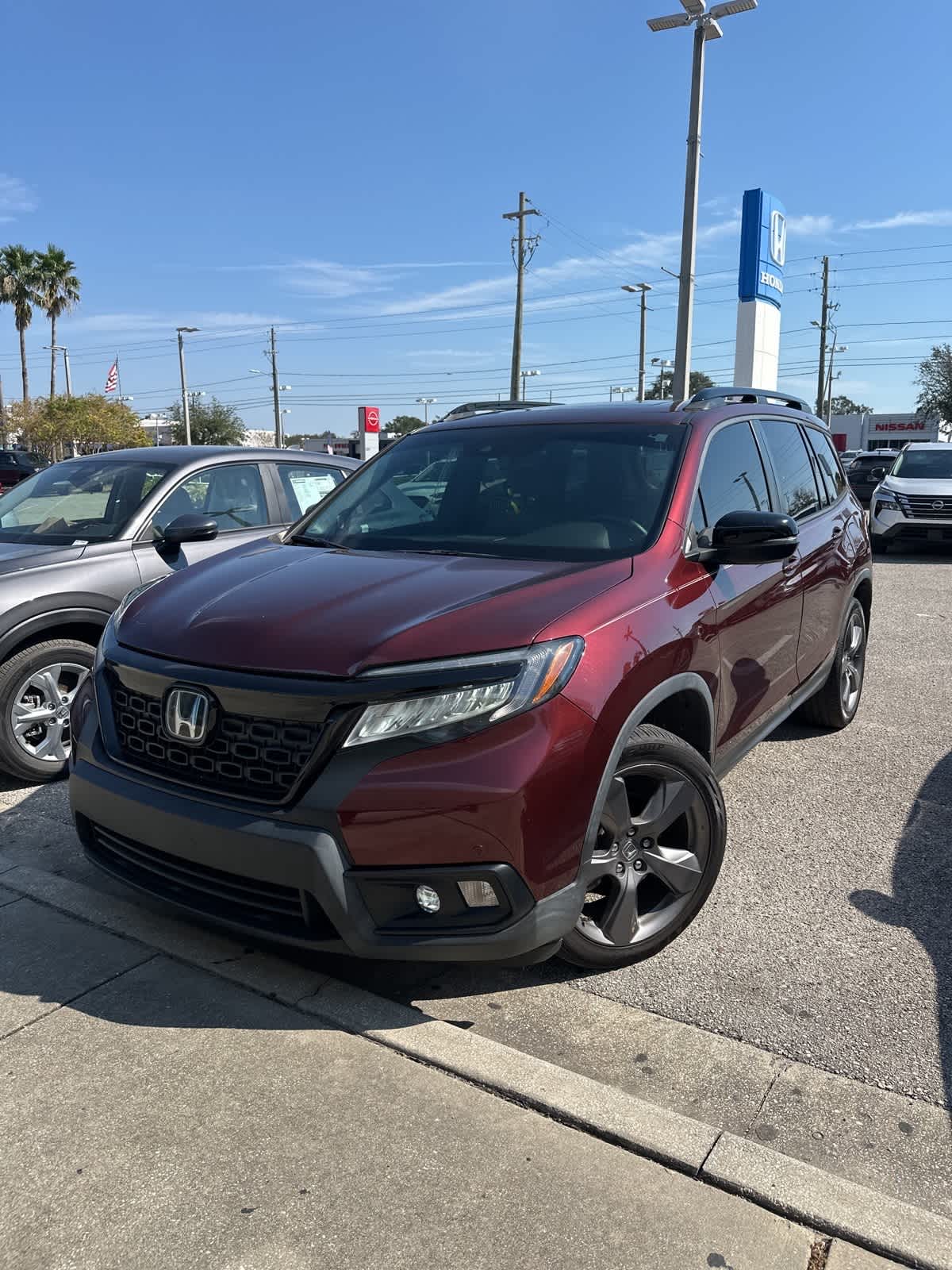 Used 2020 Honda Passport Touring with VIN 5FNYF7H90LB004875 for sale in Tampa, FL