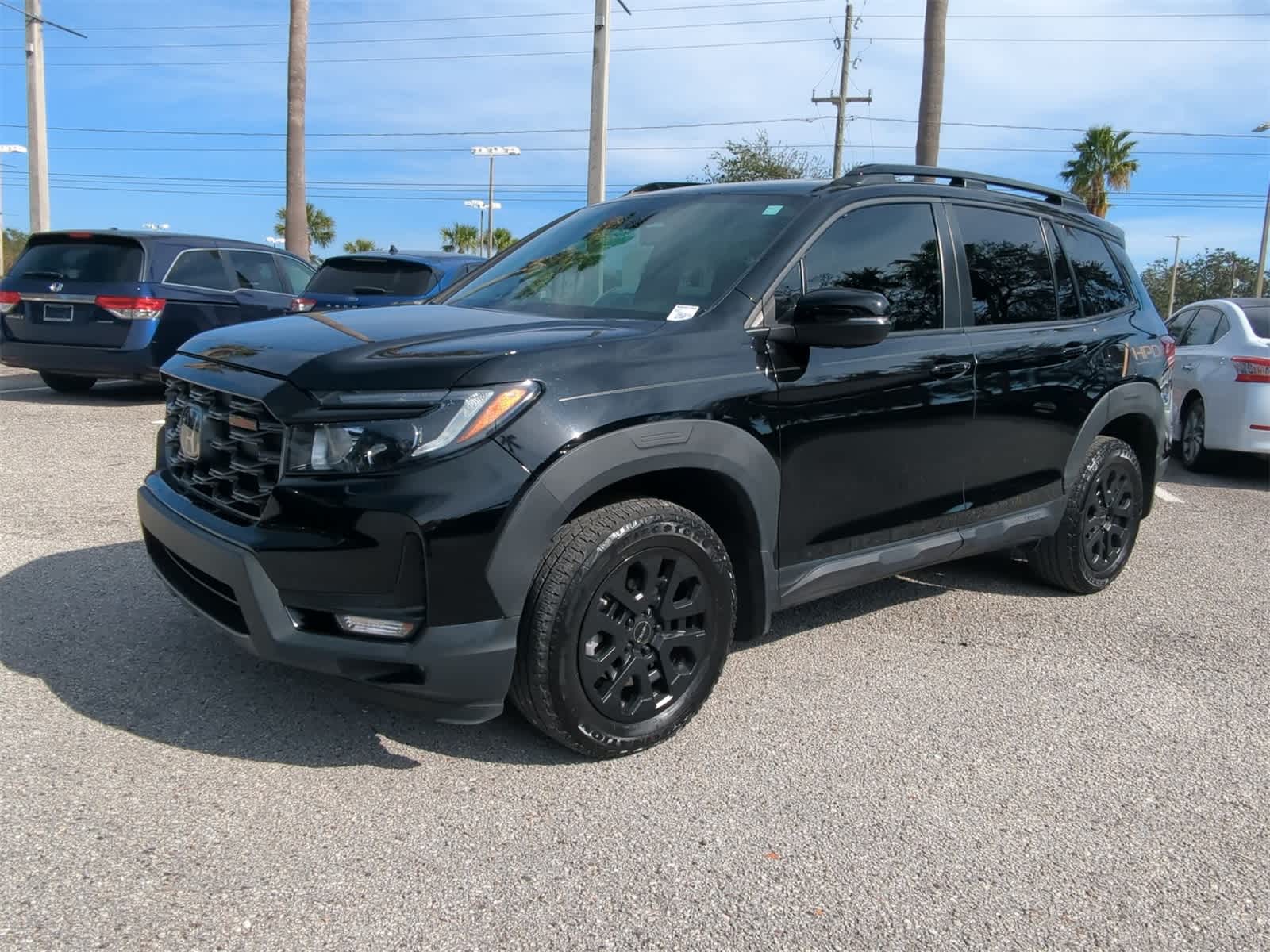 Used 2022 Honda Passport TrailSport with VIN 5FNYF8H68NB032745 for sale in Tampa, FL