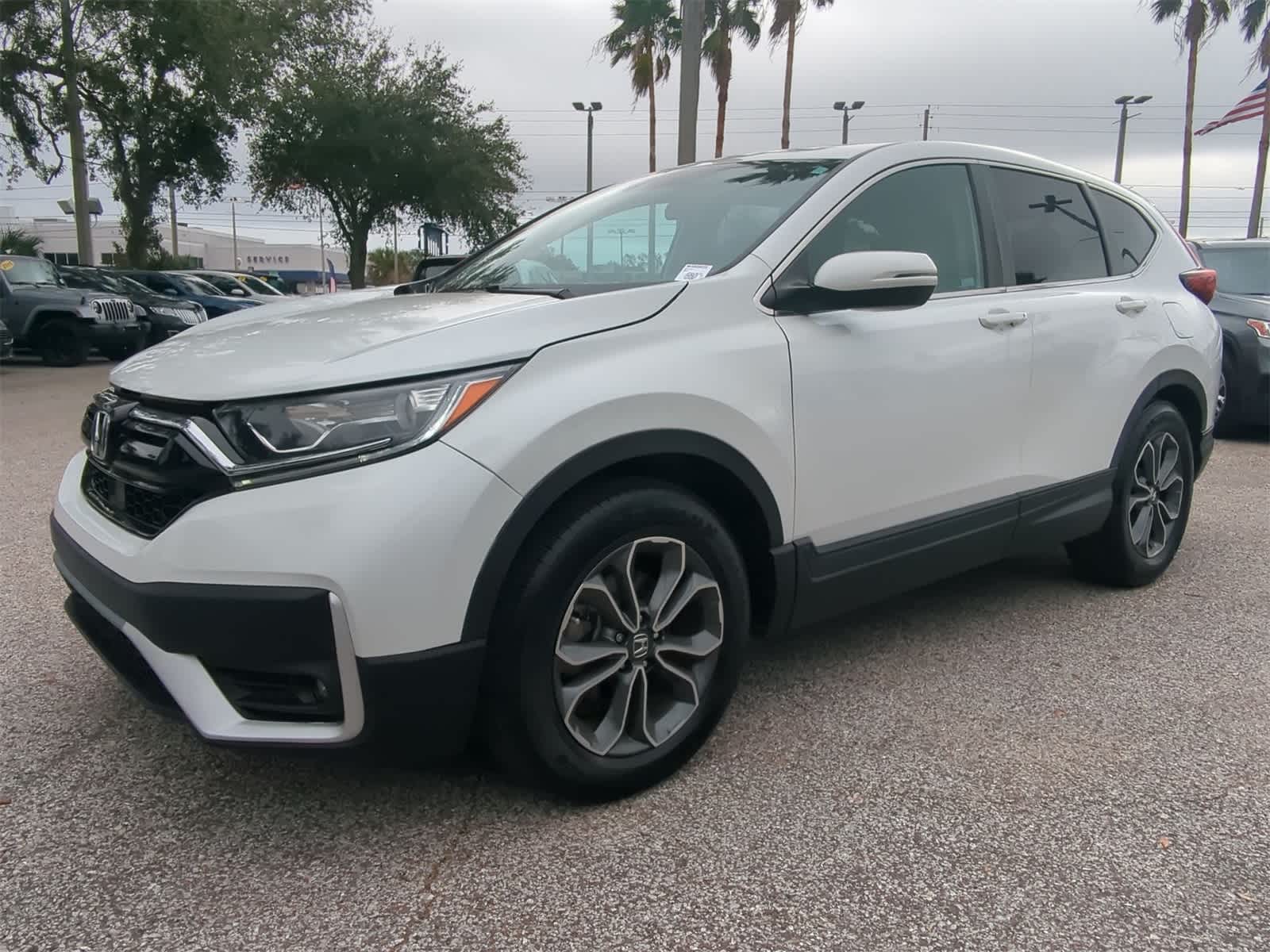 Used 2021 Honda CR-V EX with VIN 5J6RW1H51MA009022 for sale in Tampa, FL