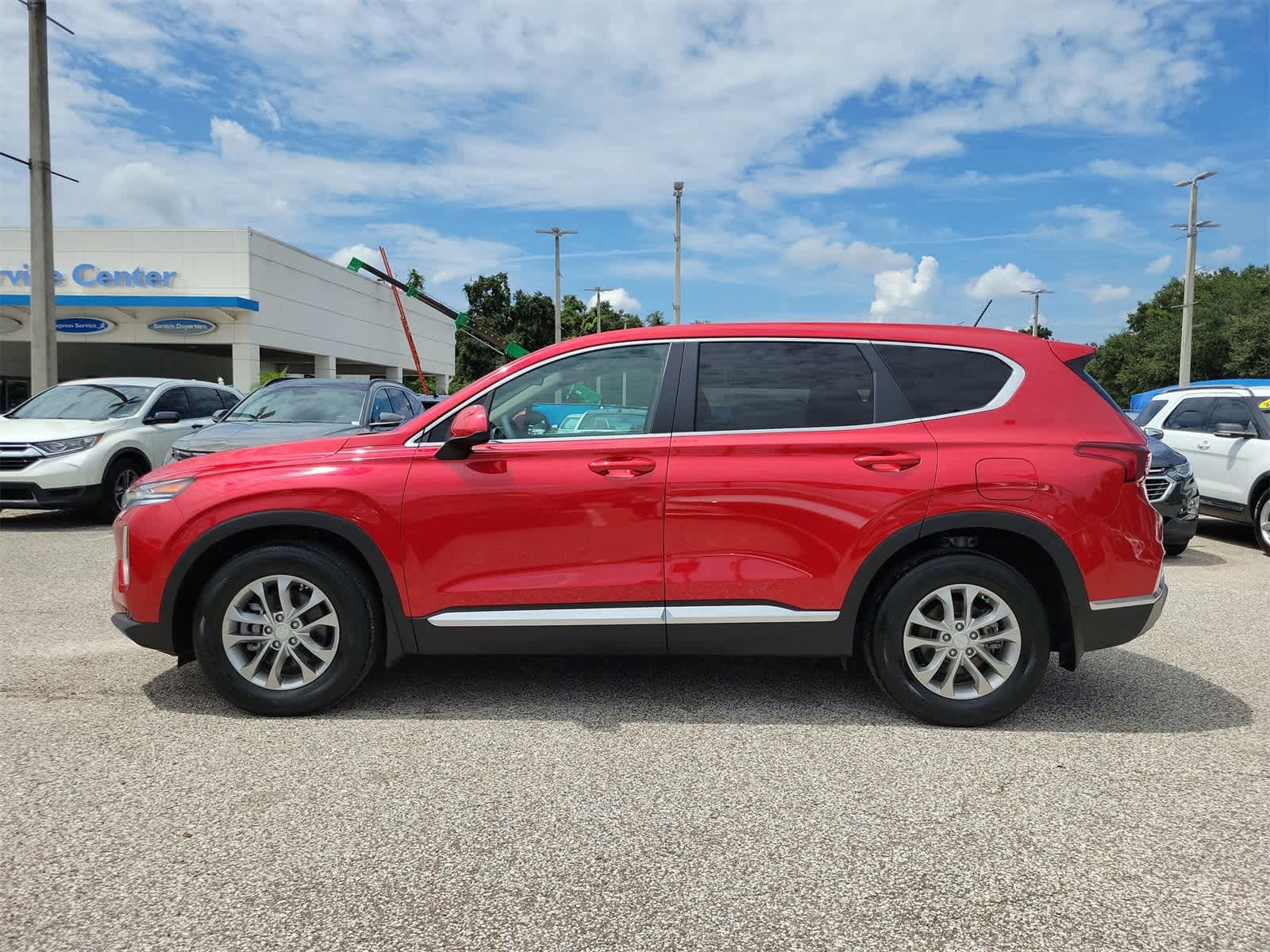 Used 2020 Hyundai Santa Fe SE with VIN 5NMS23AD9LH283427 for sale in Tampa, FL