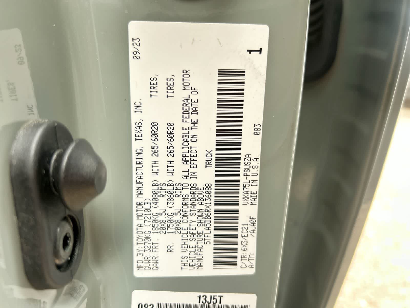 5TFLA5DB6RX136088