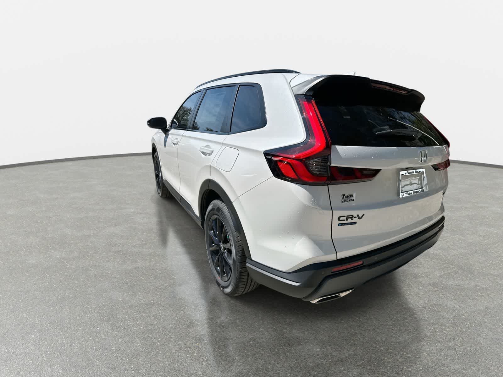 New Platinum White Pearl 2026 Honda CR-V Hybrid Sport-L for Sale