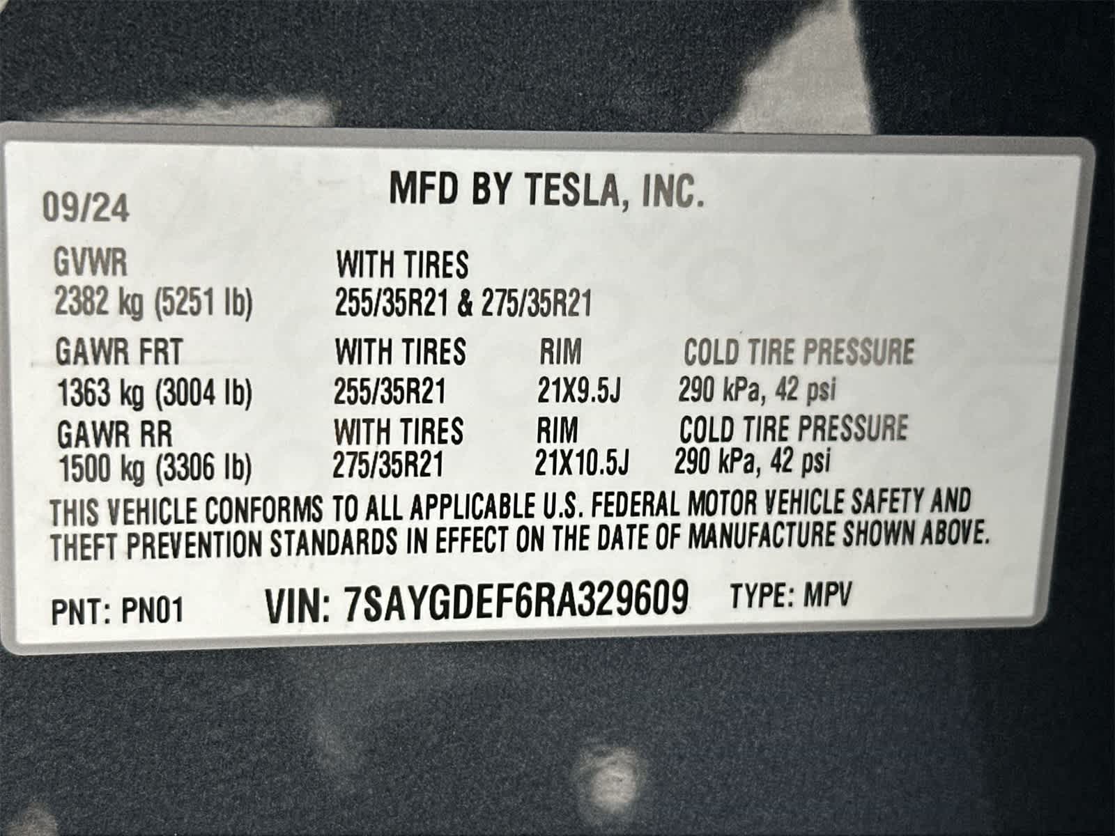 Used 2024 Tesla Model Y Performance with VIN 7SAYGDEF6RA329609 for sale in Kansas City