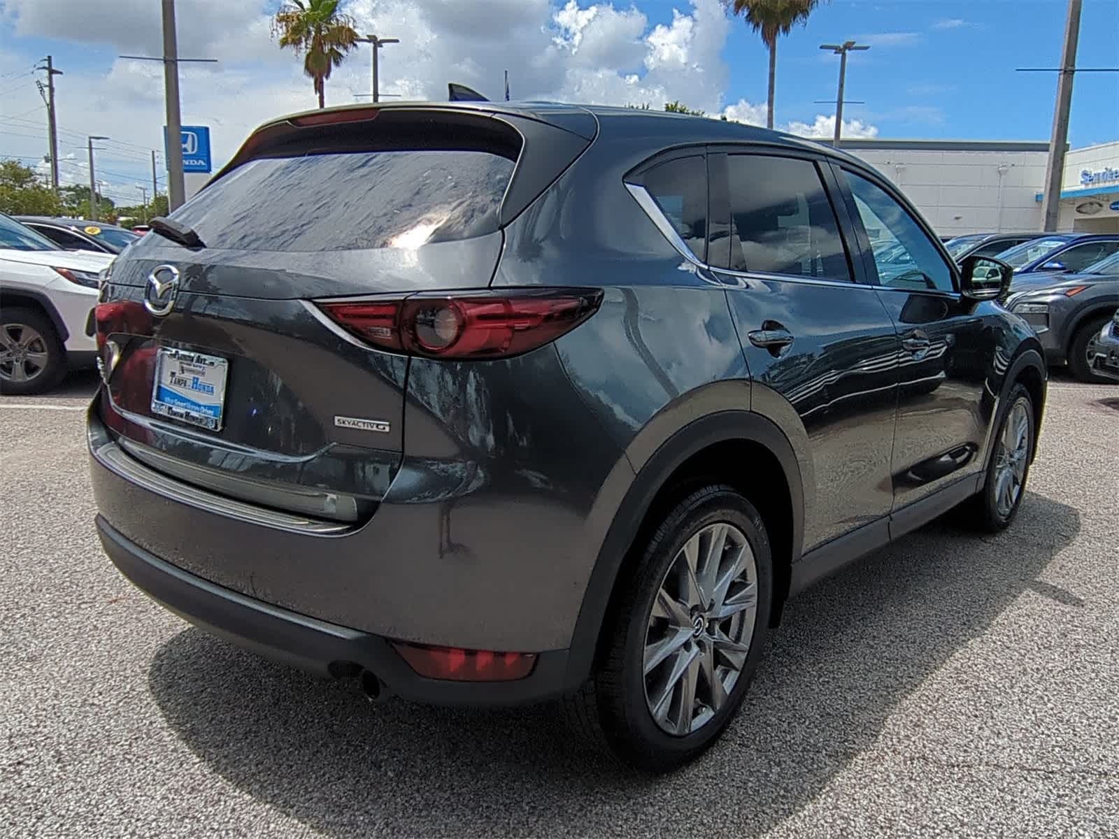 Used Machine Gray Metallic 2021 Mazda CX-5 Grand Touring for
