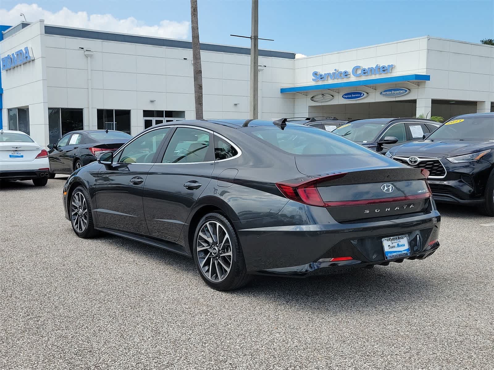 Used 2021 Hyundai Sonata Limited with VIN KMHL34J28MA153636 for sale in Tampa, FL