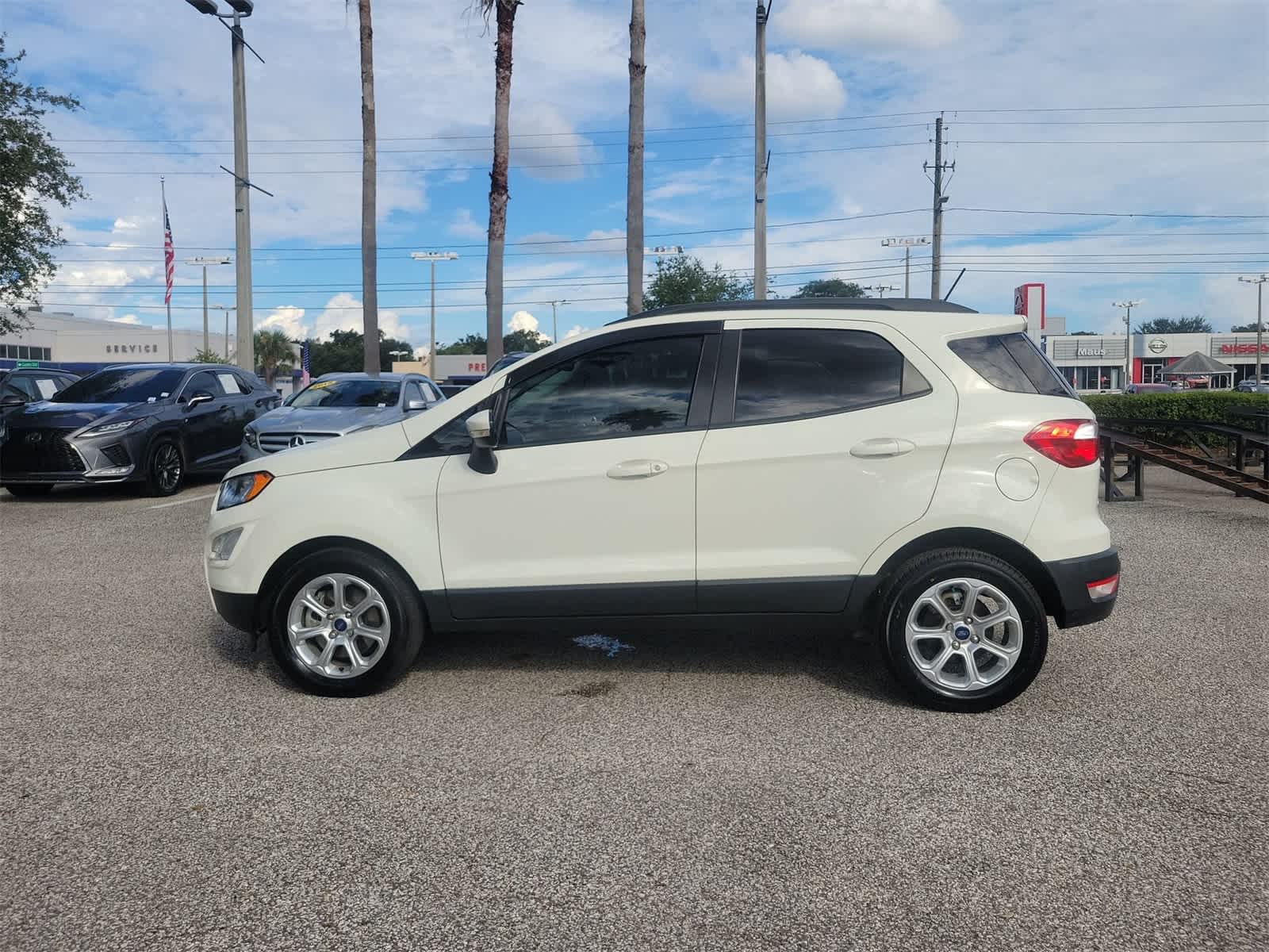 Used 2021 Ford EcoSport SE with VIN MAJ3S2GE7MC443745 for sale in Tampa, FL