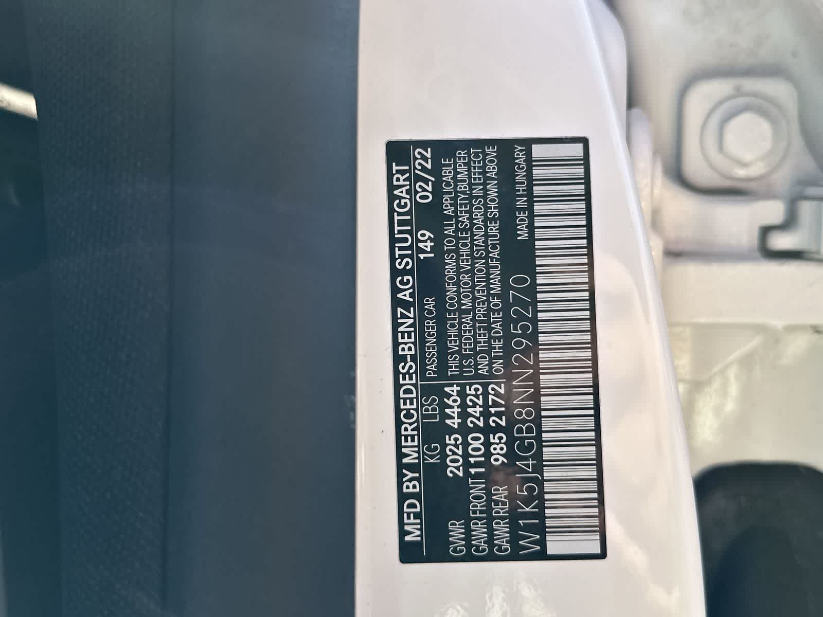 W1K5J4GB8NN295270