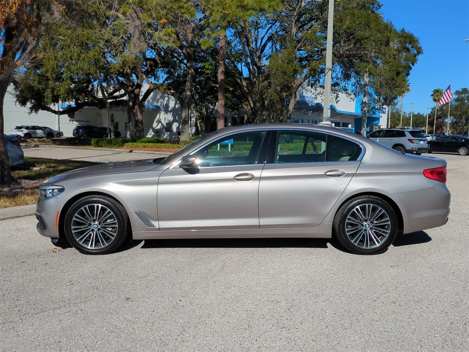 Used 2019 BMW 5 Series 540i with VIN WBAJE5C59KWW20742 for sale in Tampa, FL