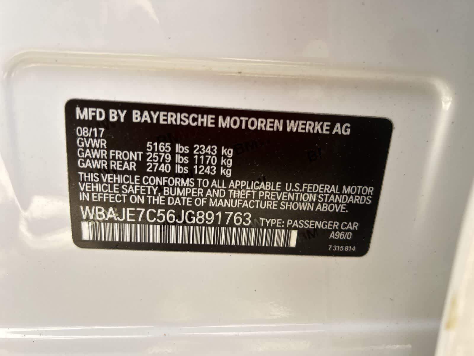 WBAJE7C56JG891763