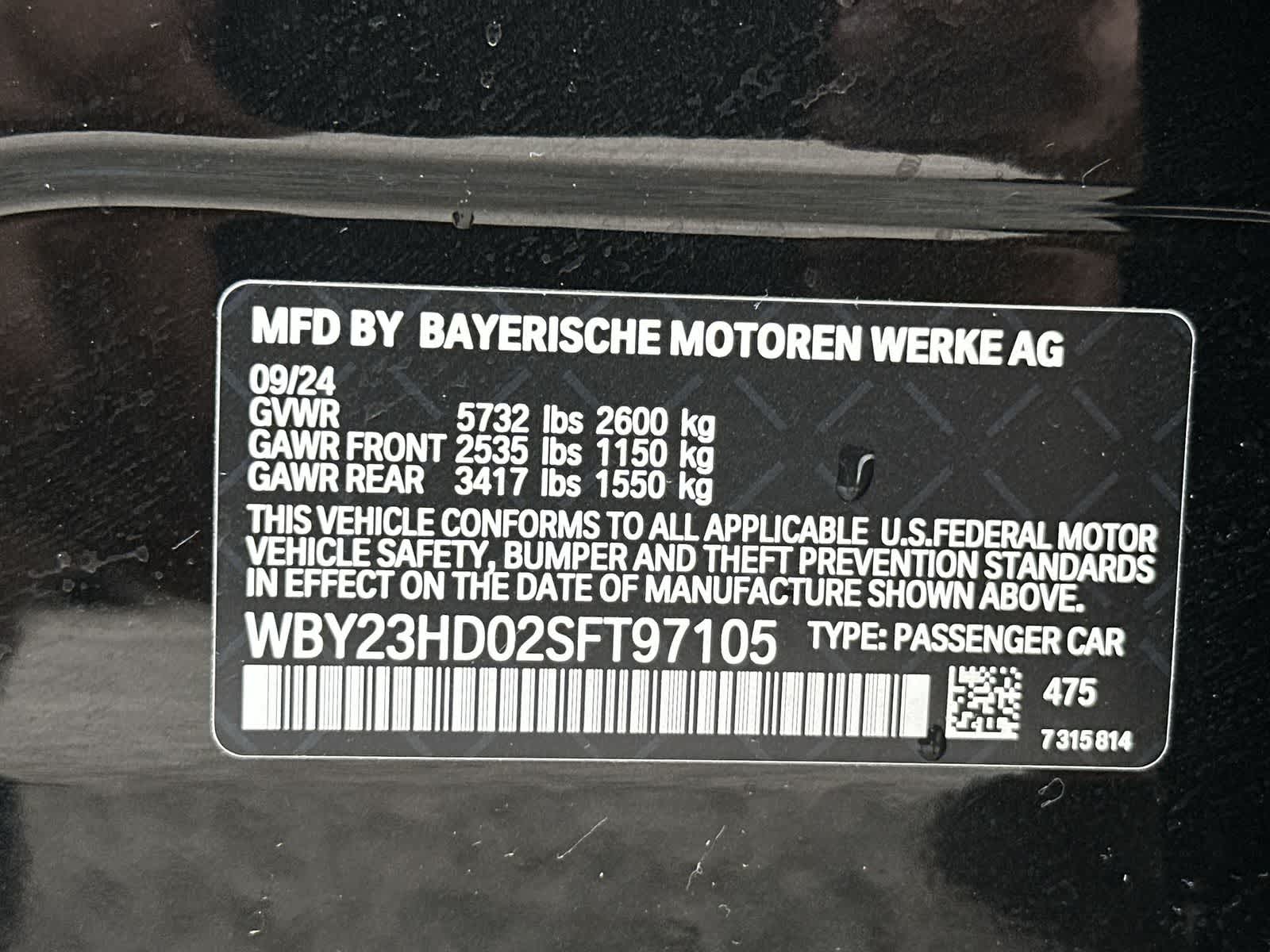 Used 2025 BMW i4 40 with VIN WBY23HD02SFT97105 for sale in Tampa, FL