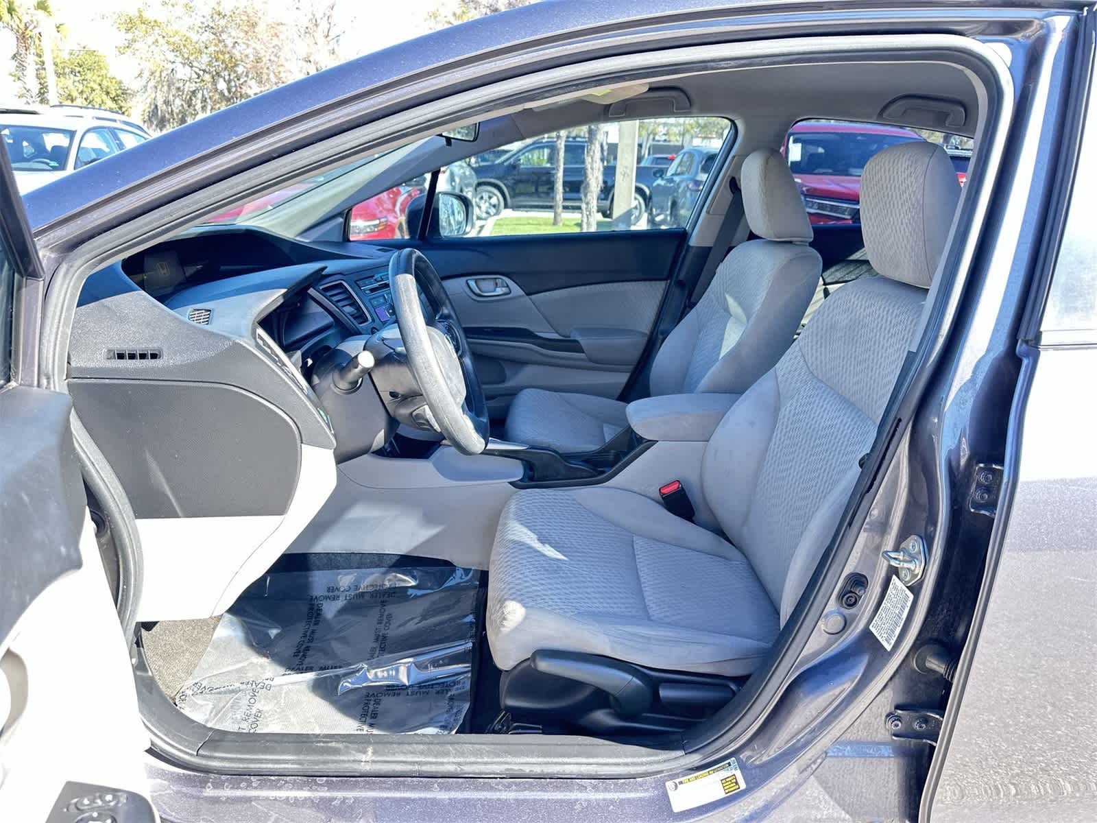 Used 2014 Honda Civic LX with VIN 19XFB2F54EE076449 for sale in Wesley Chapel, FL