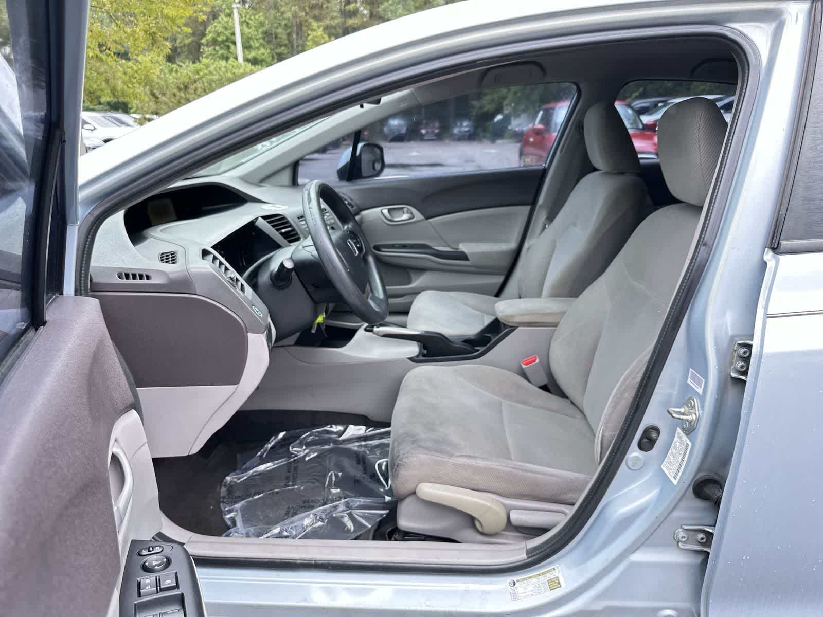 Used 2012 Honda Civic LX with VIN 2HGFB2F55CH598221 for sale in Wesley Chapel, FL
