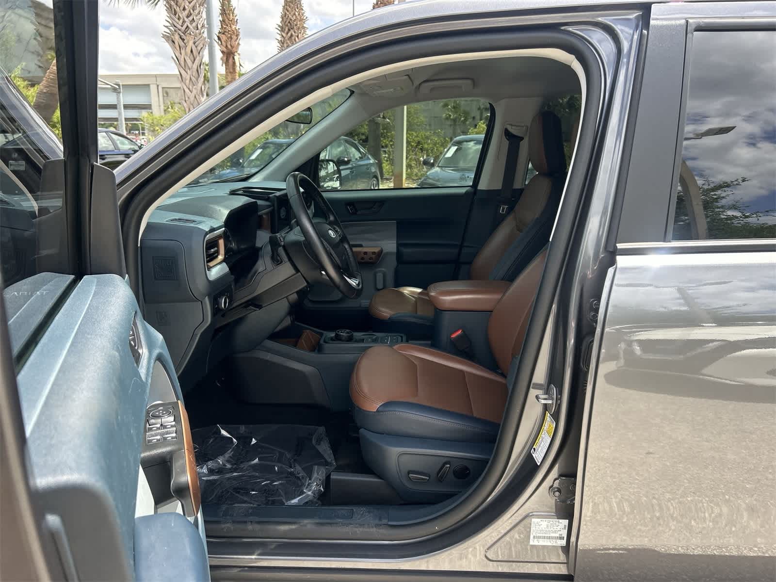 Used 2023 Ford Maverick Lariat with VIN 3FTTW8F99PRB00155 for sale in Wesley Chapel, FL