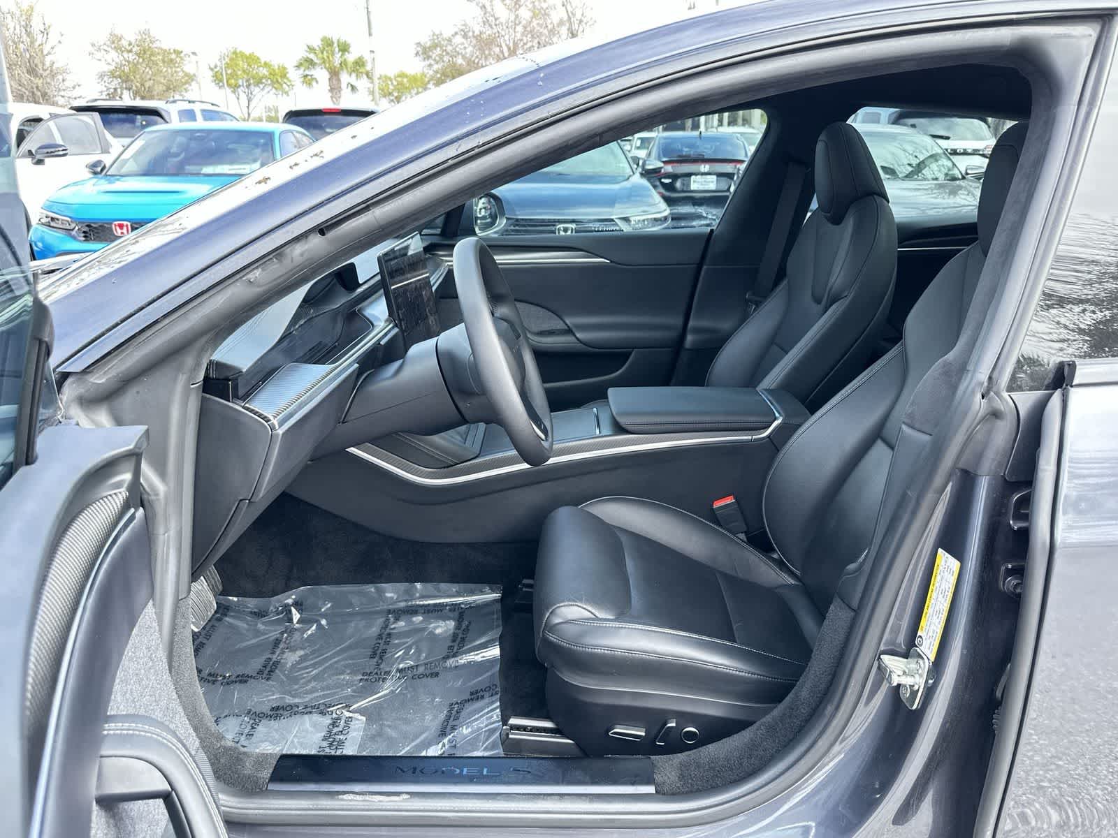 Used 2022 Tesla Model S Plaid with VIN 5YJSA1E66NF477792 for sale in Wesley Chapel, FL