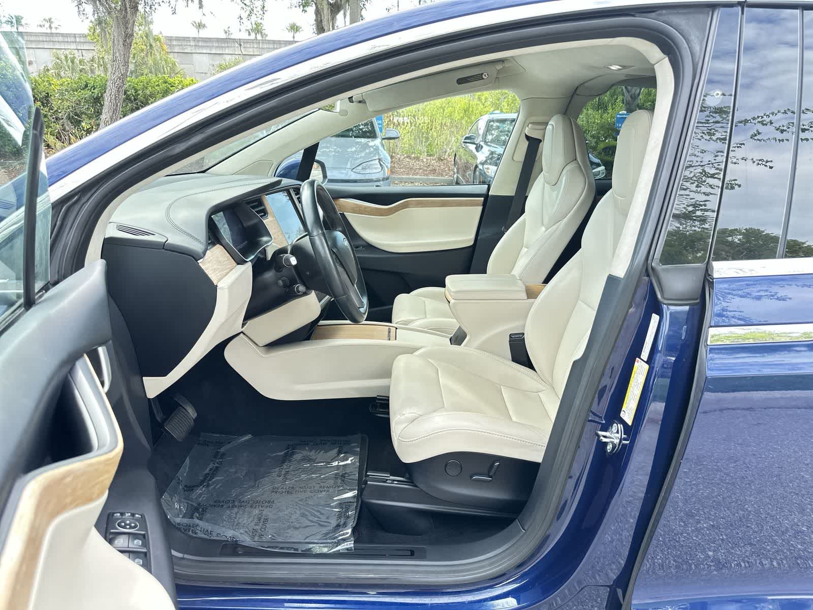 Used 2018 Tesla Model X 100D with VIN 5YJXCAE24JF125981 for sale in Wesley Chapel, FL