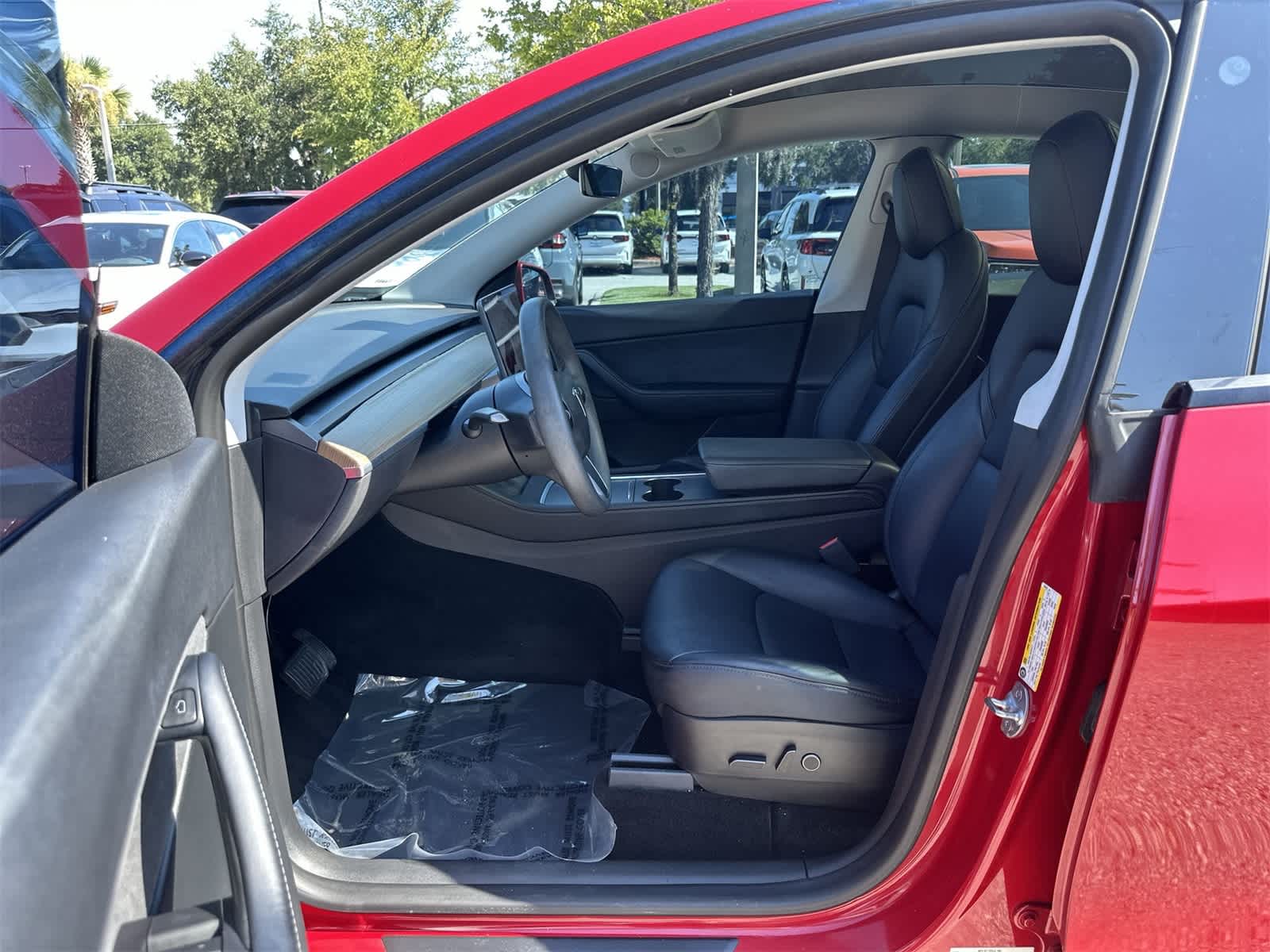 Used 2021 Tesla Model Y Long Range with VIN 5YJYGDEE3MF293412 for sale in Wesley Chapel, FL