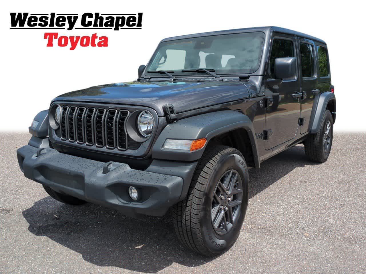 Gray (Granite Crystal Metallic Clearcoat) 2024 Jeep Wrangler SUV / Crossover Four-Wheel Drive 8-Speed Automatic