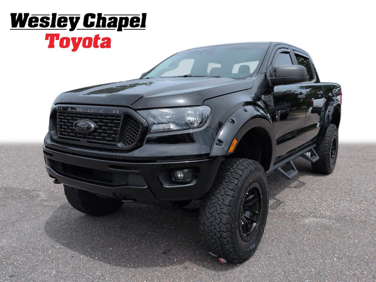 Shadow Black 2022 Ford Ranger Pickup Truck Four-Wheel Drive Automatic