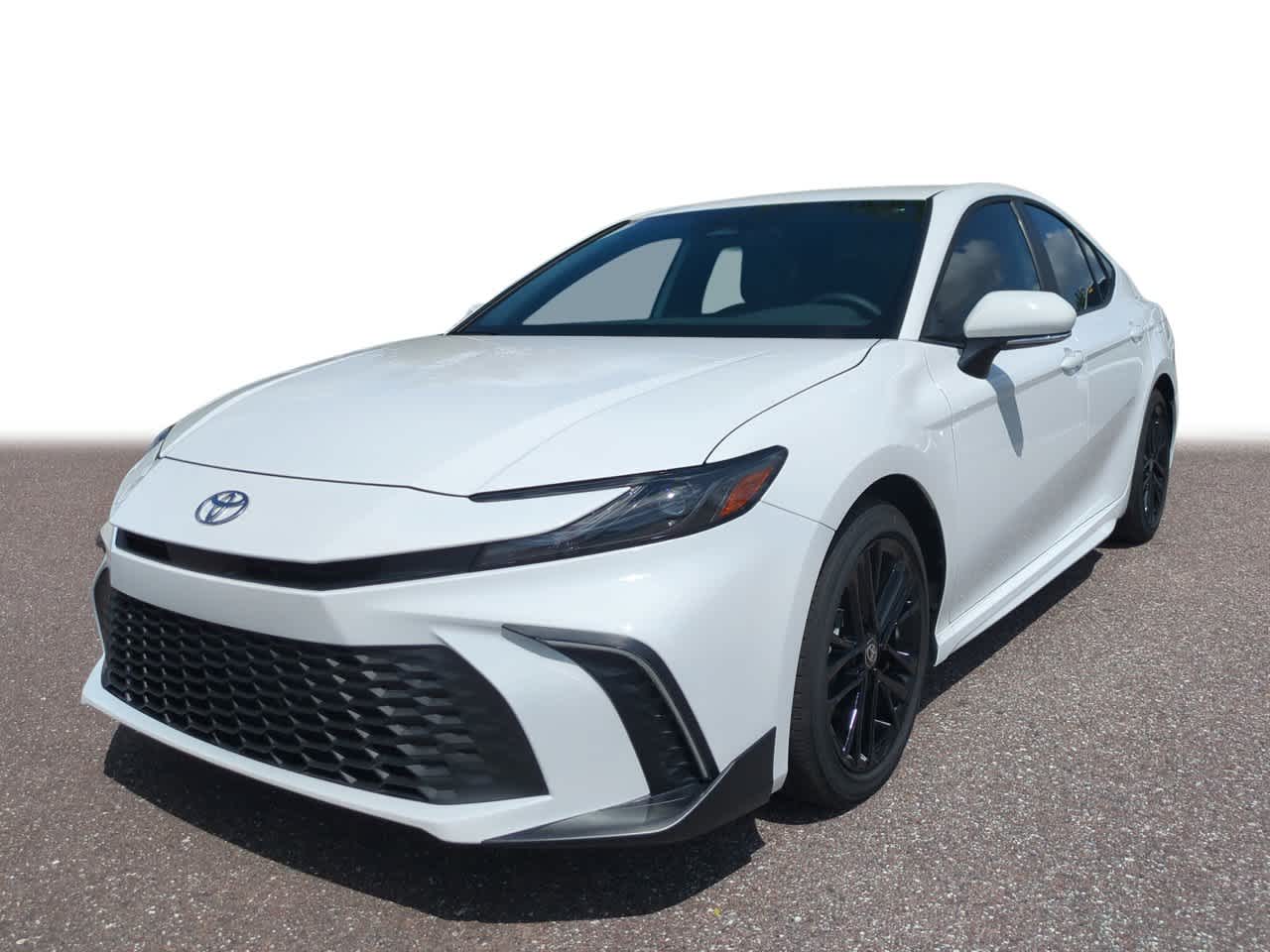 Ice Cap 2025 Toyota Camry SE FWD Sedan Front-Wheel Drive Continuously Variable Transmission