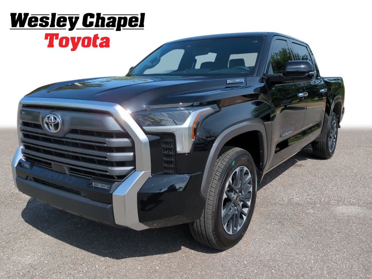 Midnight Black Metallic 2026 Toyota Tundra Hybrid Pickup Truck Four-Wheel Drive Automatic