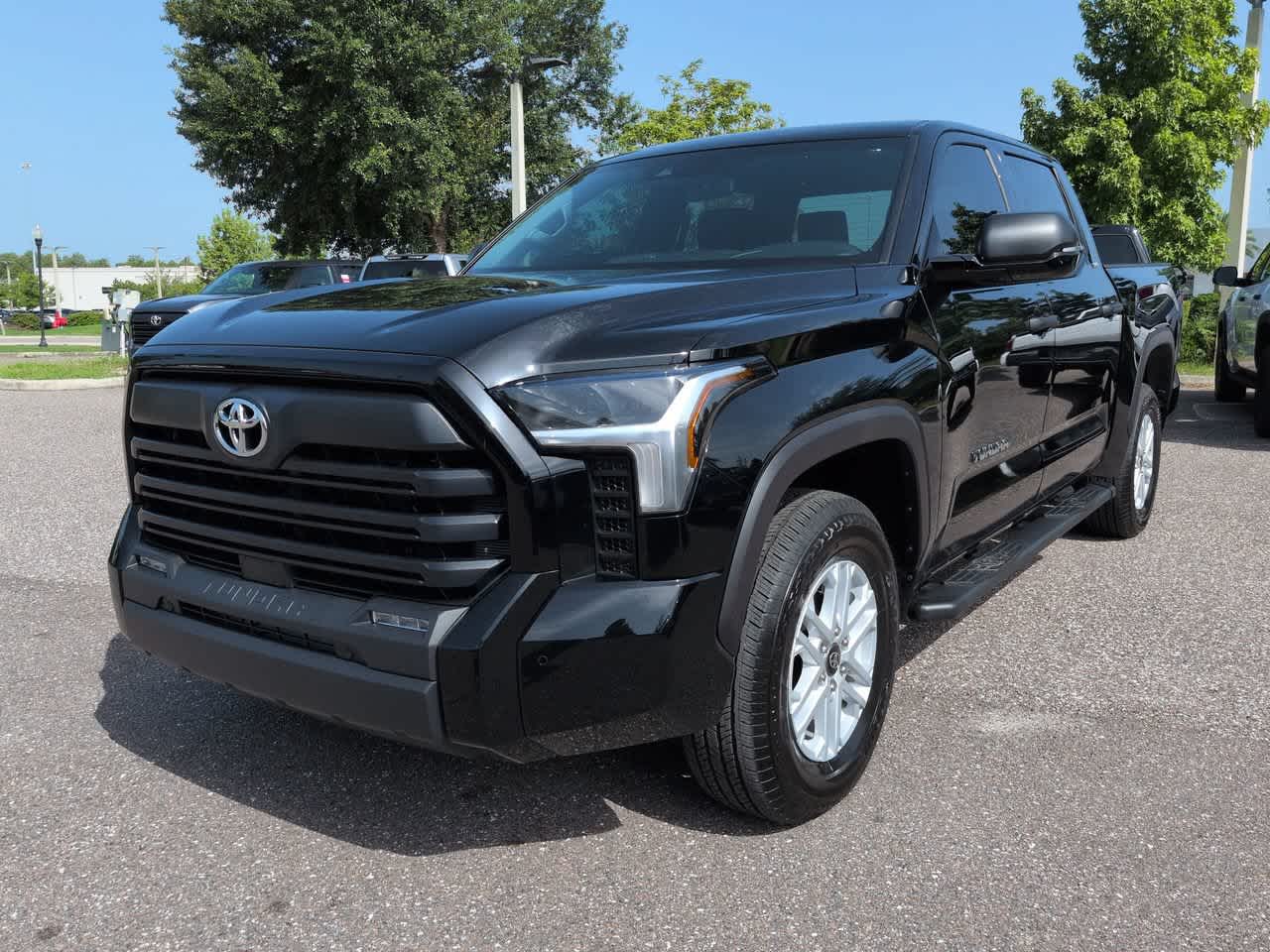 Midnight Black Metallic 2026 Toyota Tundra Pickup Truck Four-Wheel Drive Automatic