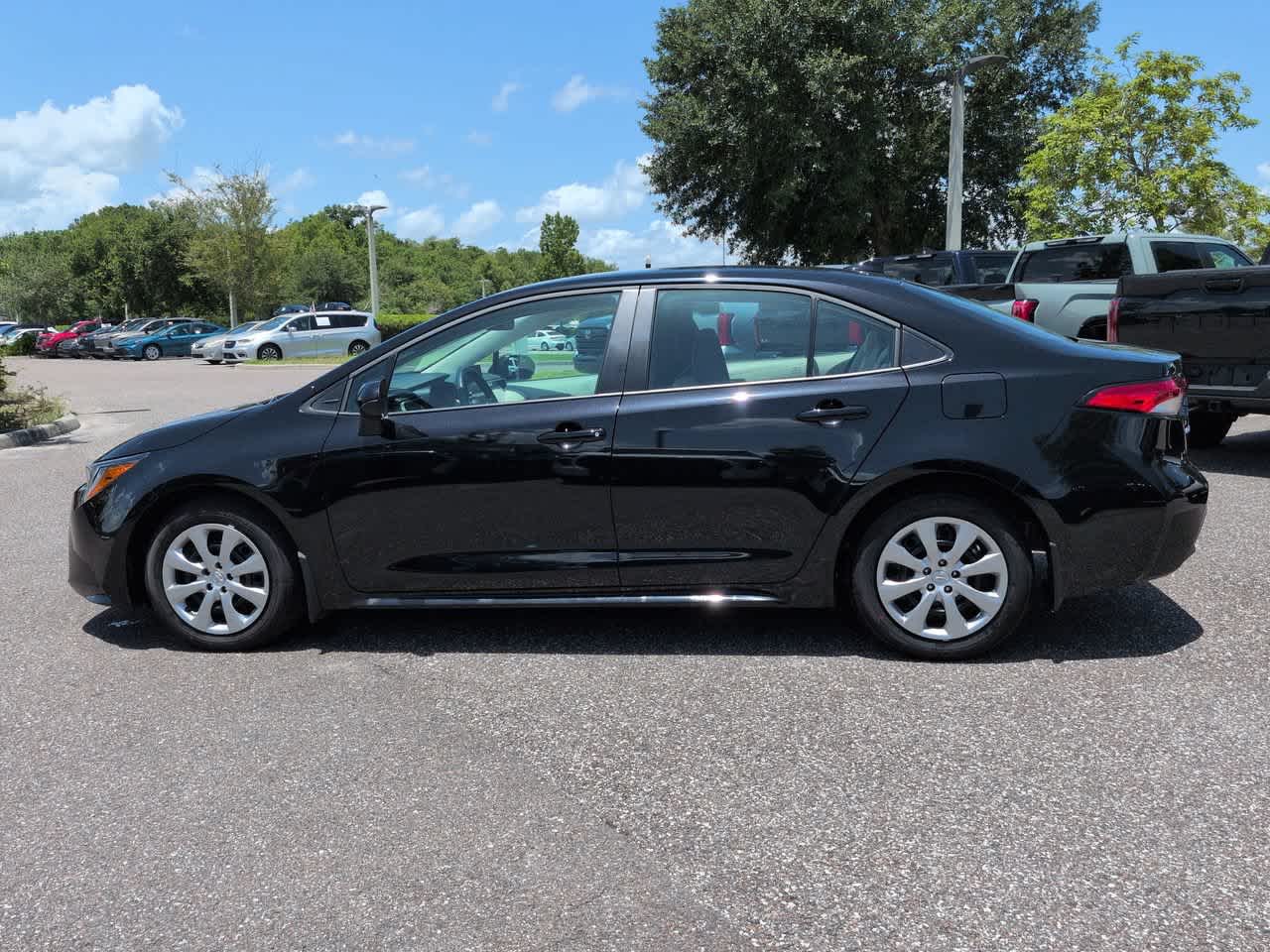 Certified Used 2026 Midnight Black Metallic Toyota LE image 3