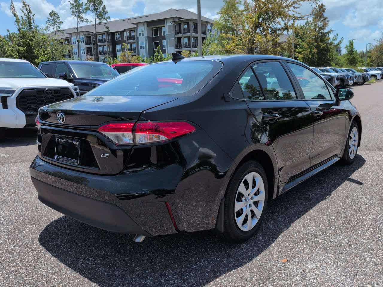 Certified Used 2026 Midnight Black Metallic Toyota LE image 6