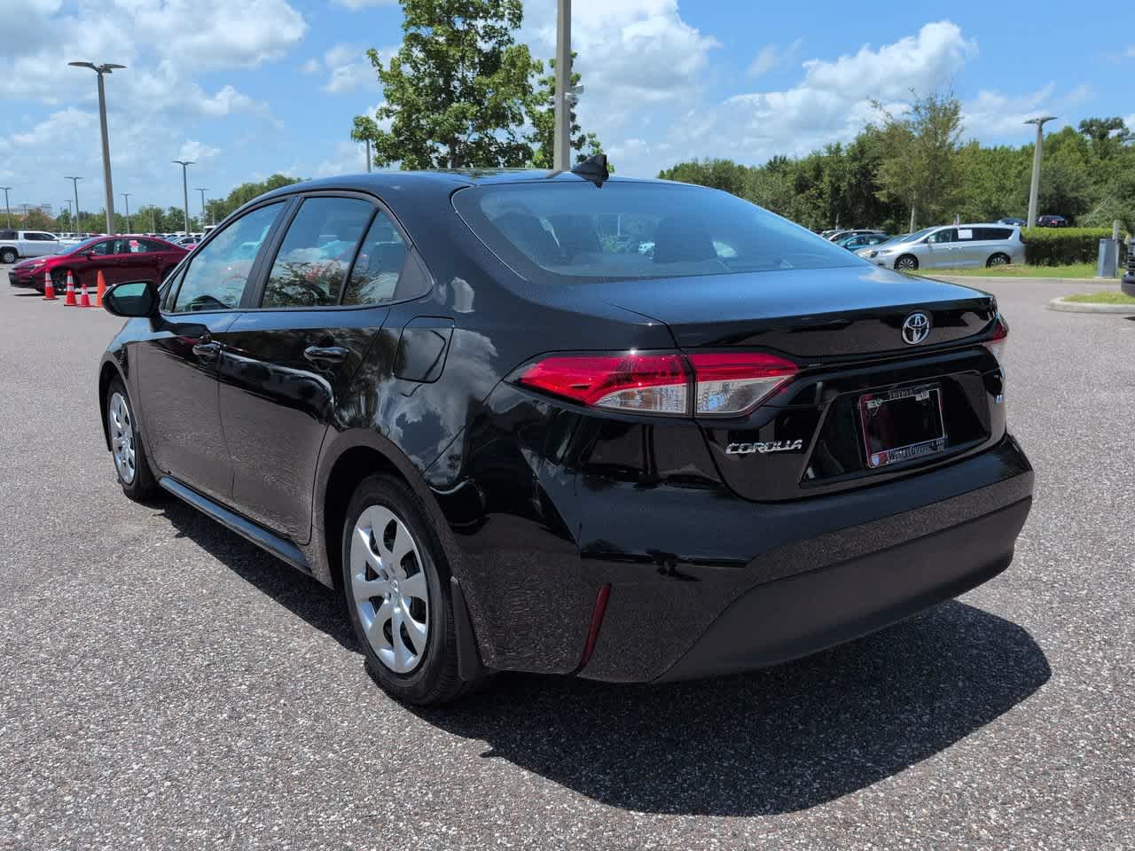 Certified Used 2026 Midnight Black Metallic Toyota LE image 4