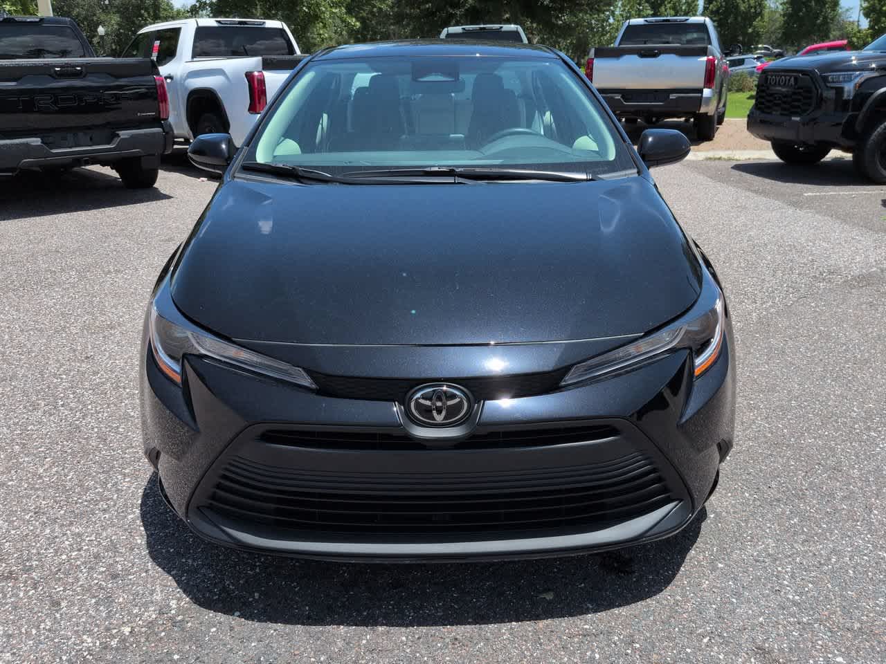Certified Used 2026 Midnight Black Metallic Toyota LE image 9
