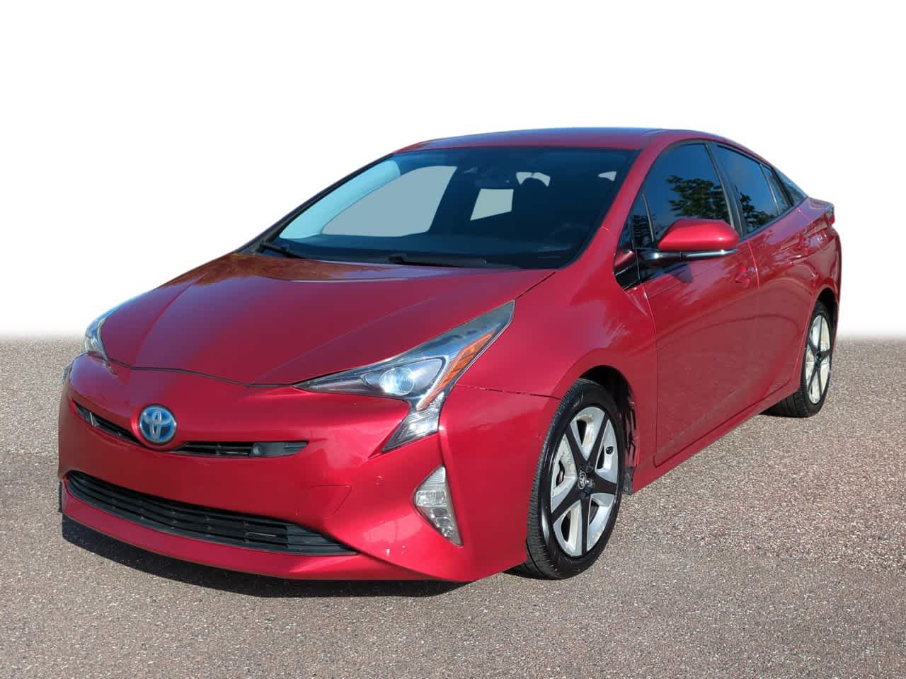 Hypersonic Red 2018 Toyota Prius Four FWD Hatchback Front-Wheel Drive Continuously Variable Transmission