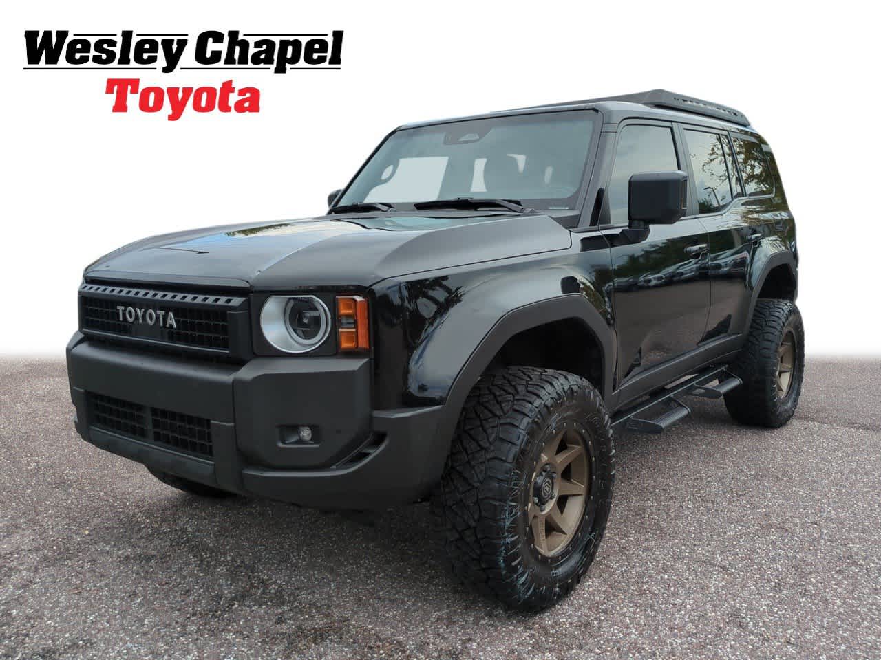 Black 2025 Toyota Land Cruiser SUV / Crossover Four-Wheel Drive 8-Speed Automatic