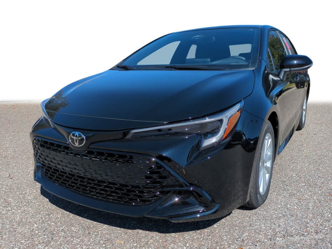 Midnight Black Metallic 2026 Toyota Corolla Hatchback SE FWD Hatchback Front-Wheel Drive Continuously Variable Transmission