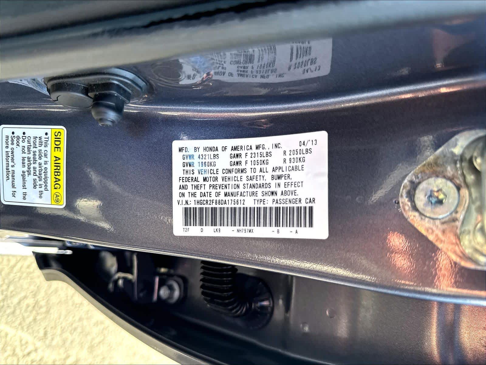 Used 2013 Honda Accord Sedan