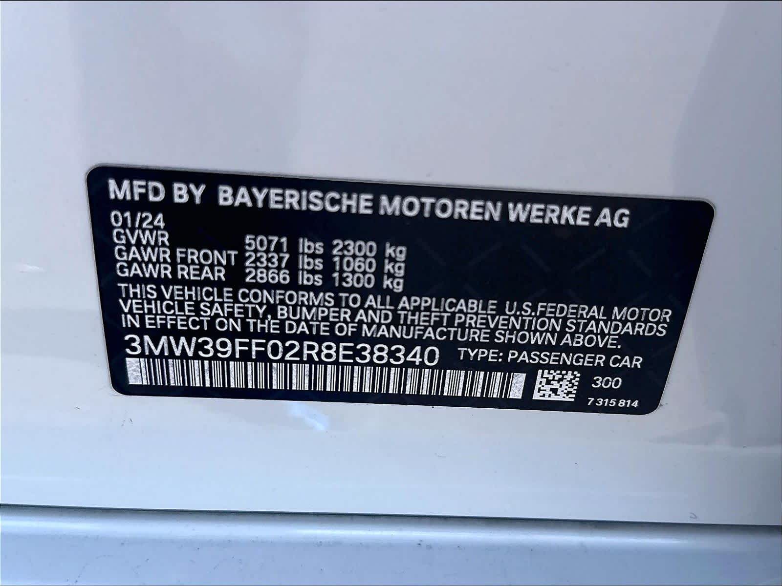 Used 2024 BMW 330e Sedan