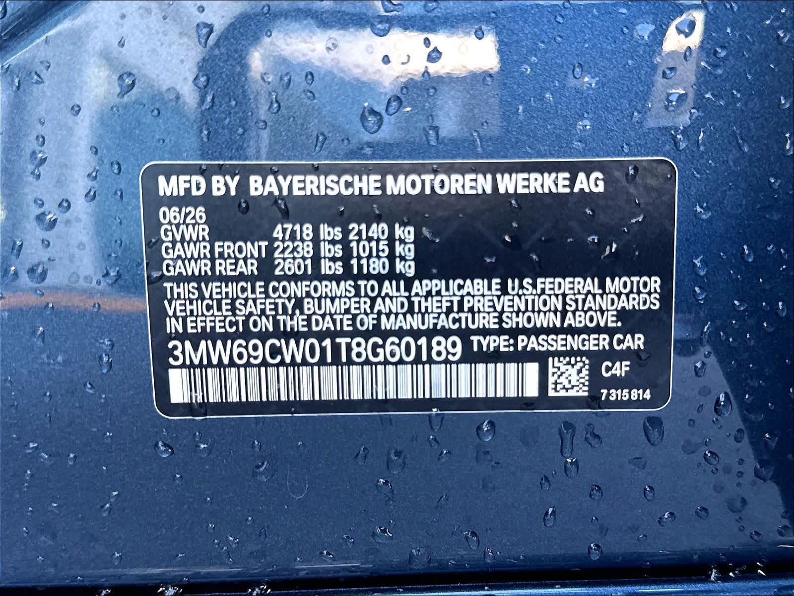 New 2026 BMW 330i NA Sedan