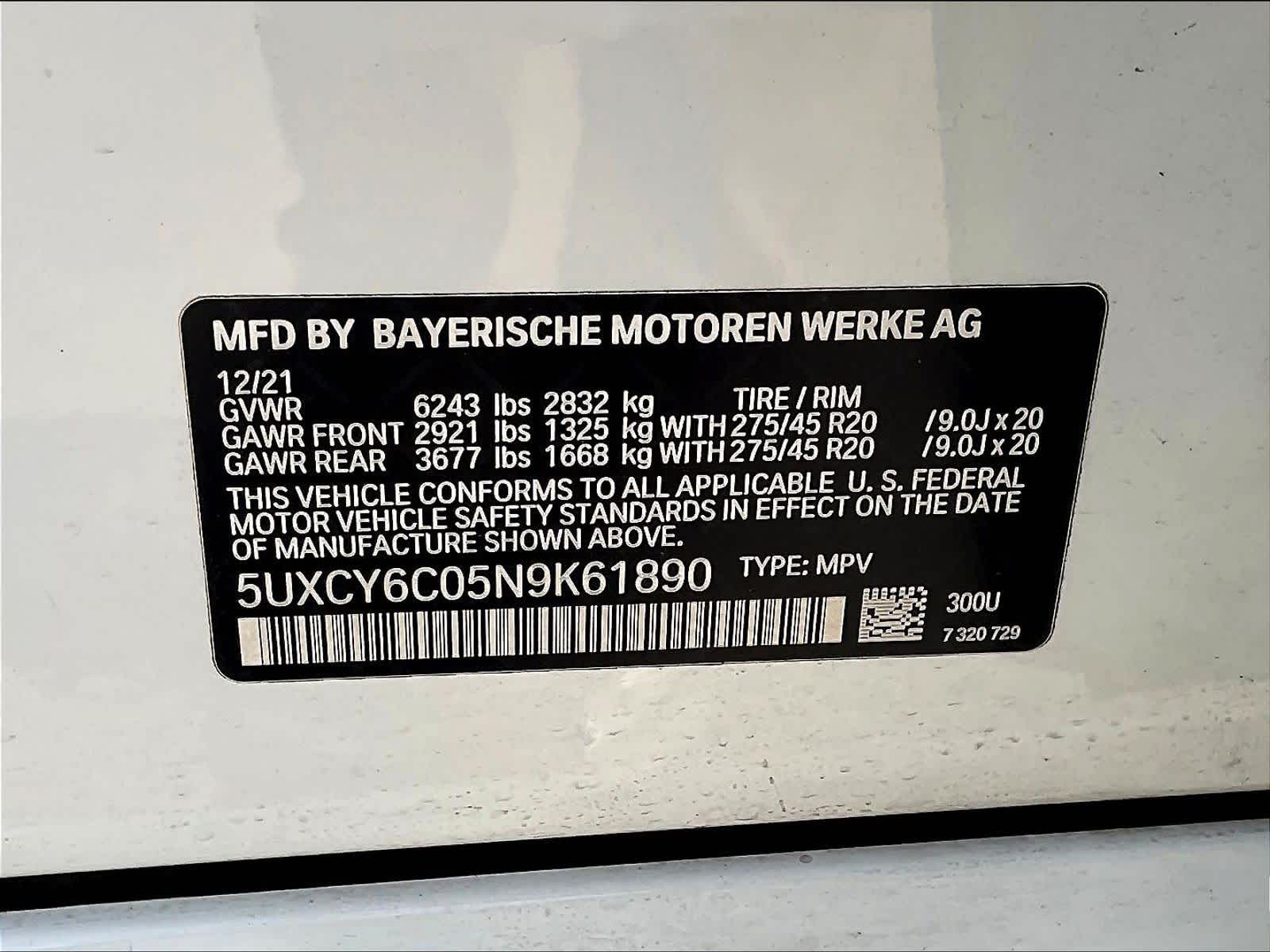 Used 2022 BMW X6 xDrive40i SUV