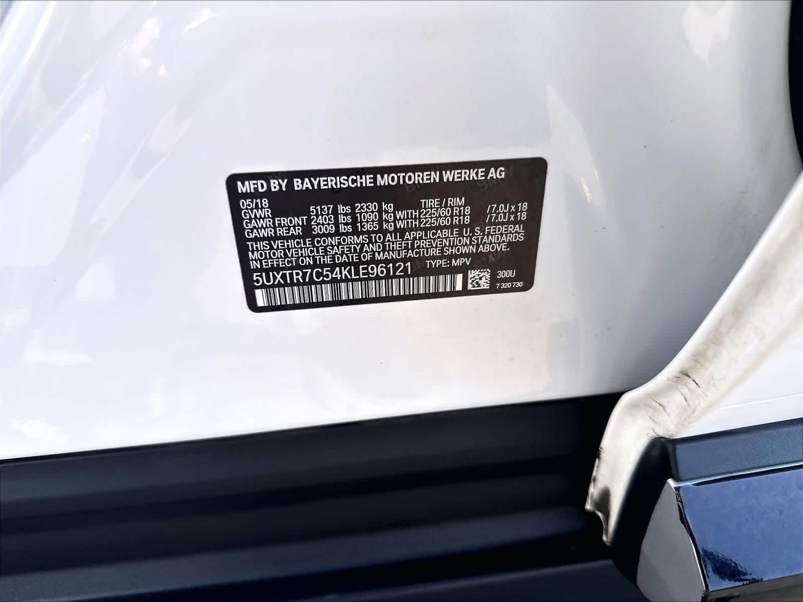 Used 2019 BMW X3 sDrive30i SUV
