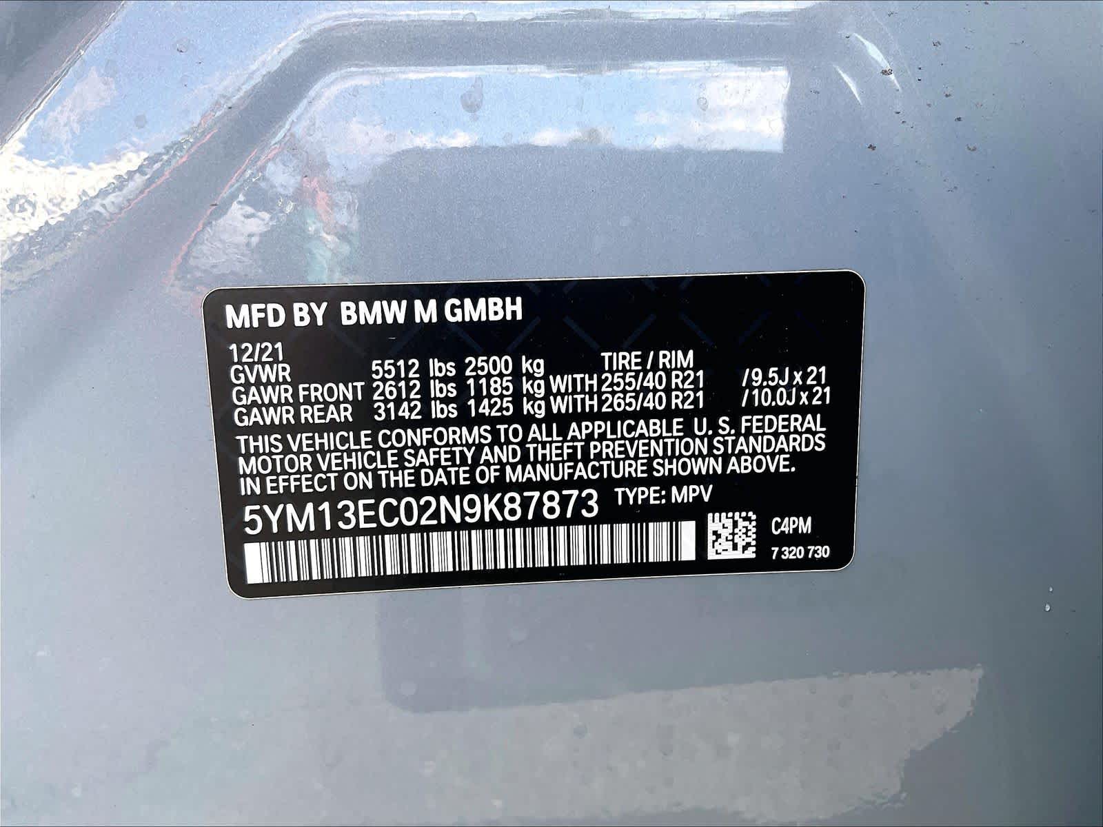 Used 2022 BMW X3 M Sports Activity Vehicle SUV