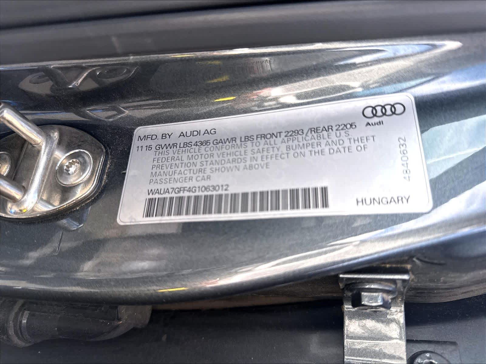 Used 2016 Audi A3 Sedan Sedan