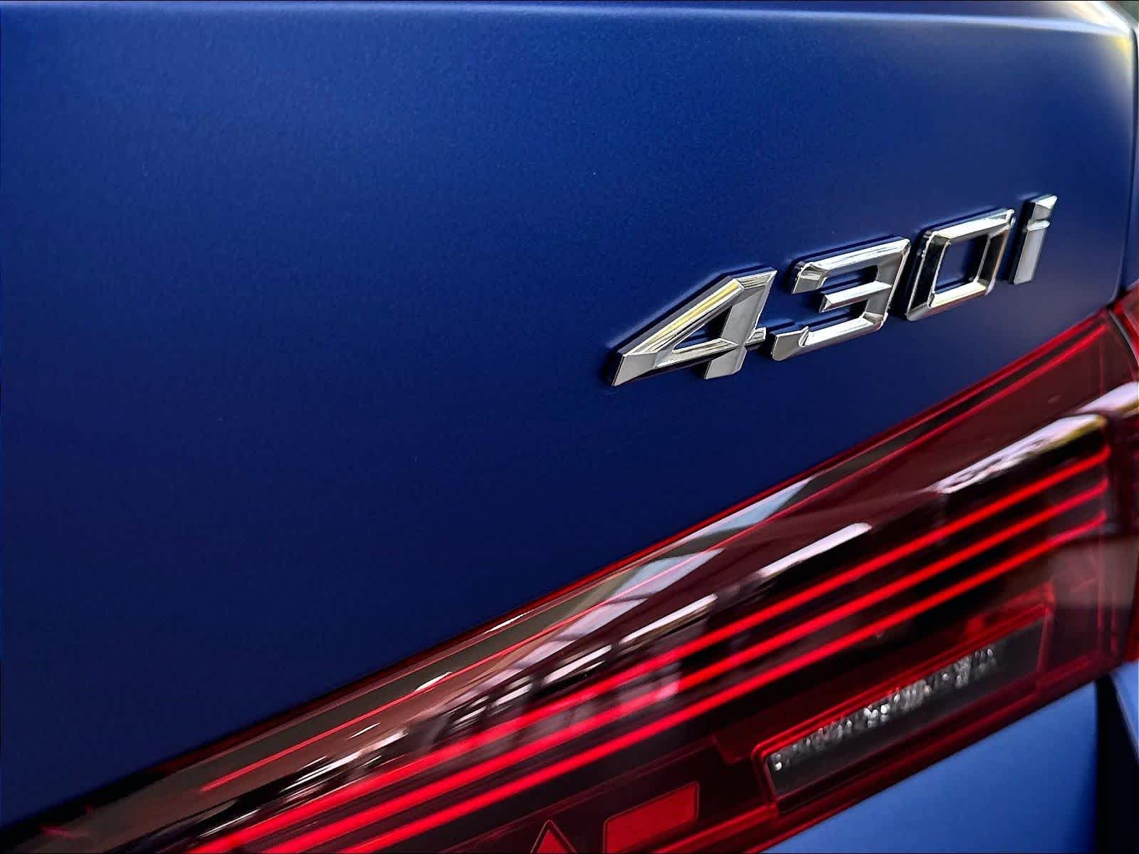 New 2026 BMW 430i Sedan